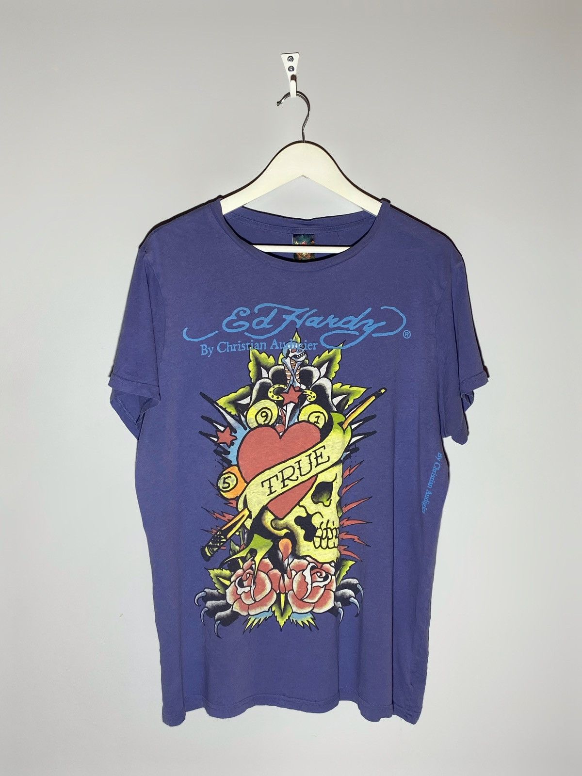 Ed Hardy × Vintage Vintage Ed Hardy y2k streetwear style graphic t-shirt Size US XL / EU 56 / 4 - 1 Thumbnail