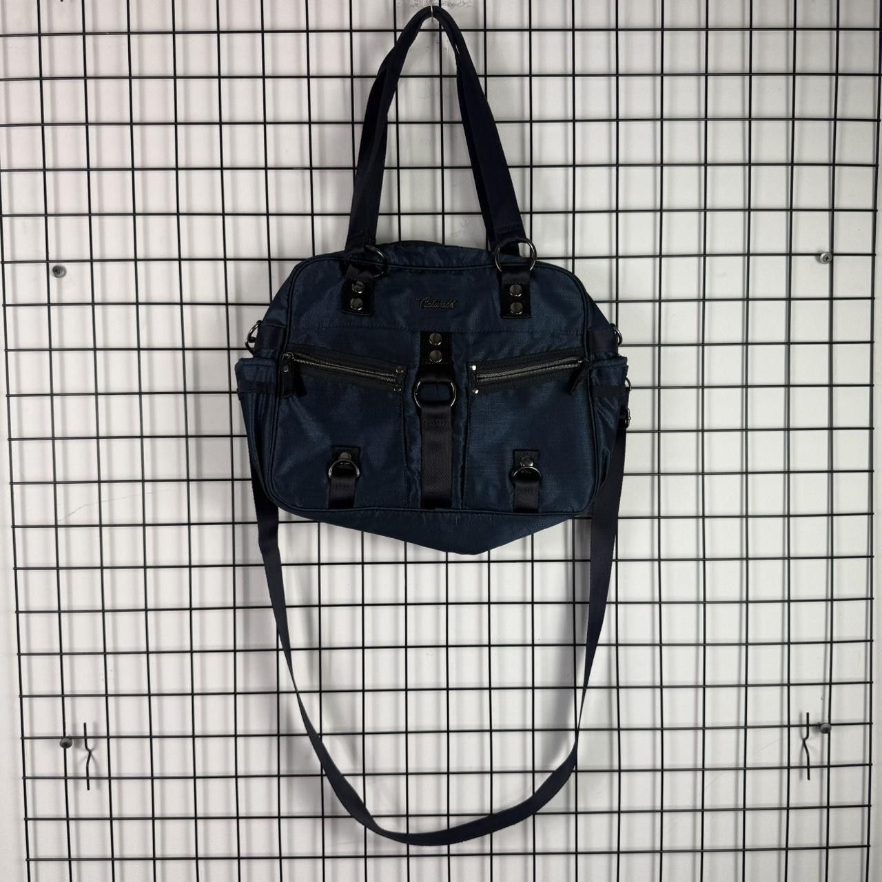 Vintage Catwalk 2000s Bag Affilaction Vintage Blue Shiny Size ONE SIZE - 1 Thumbnail