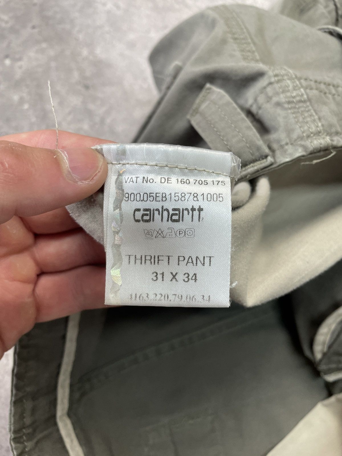 Carhartt Vintage Carhartt Cargo Pants Jeans 00s Style Baggy Fit Size US 32 / EU 48 - 15 Thumbnail
