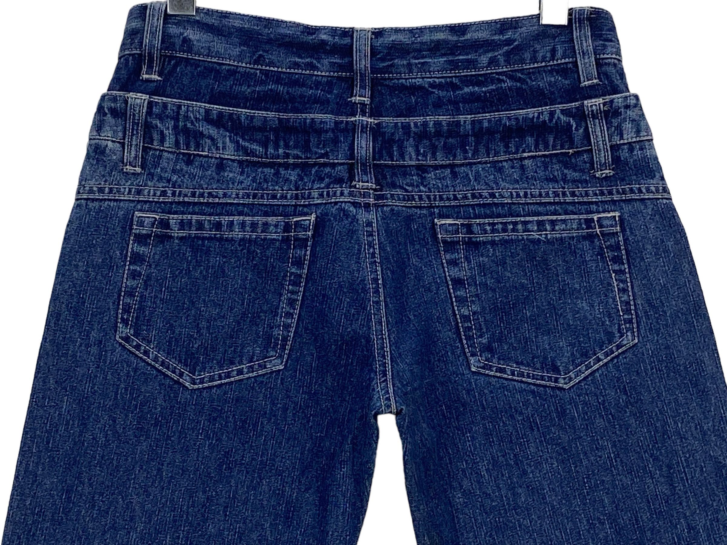 Japanese Brand Mage Denim Jeans Double Waist Japanese Brand Jeans Size US 28 / EU 44 - 5 Thumbnail