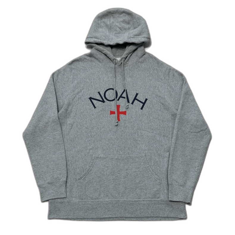 Wtaps NOAH Core Logo Hoodie Heather Grey Size US XL / EU 56 / 4 - 1 Thumbnail