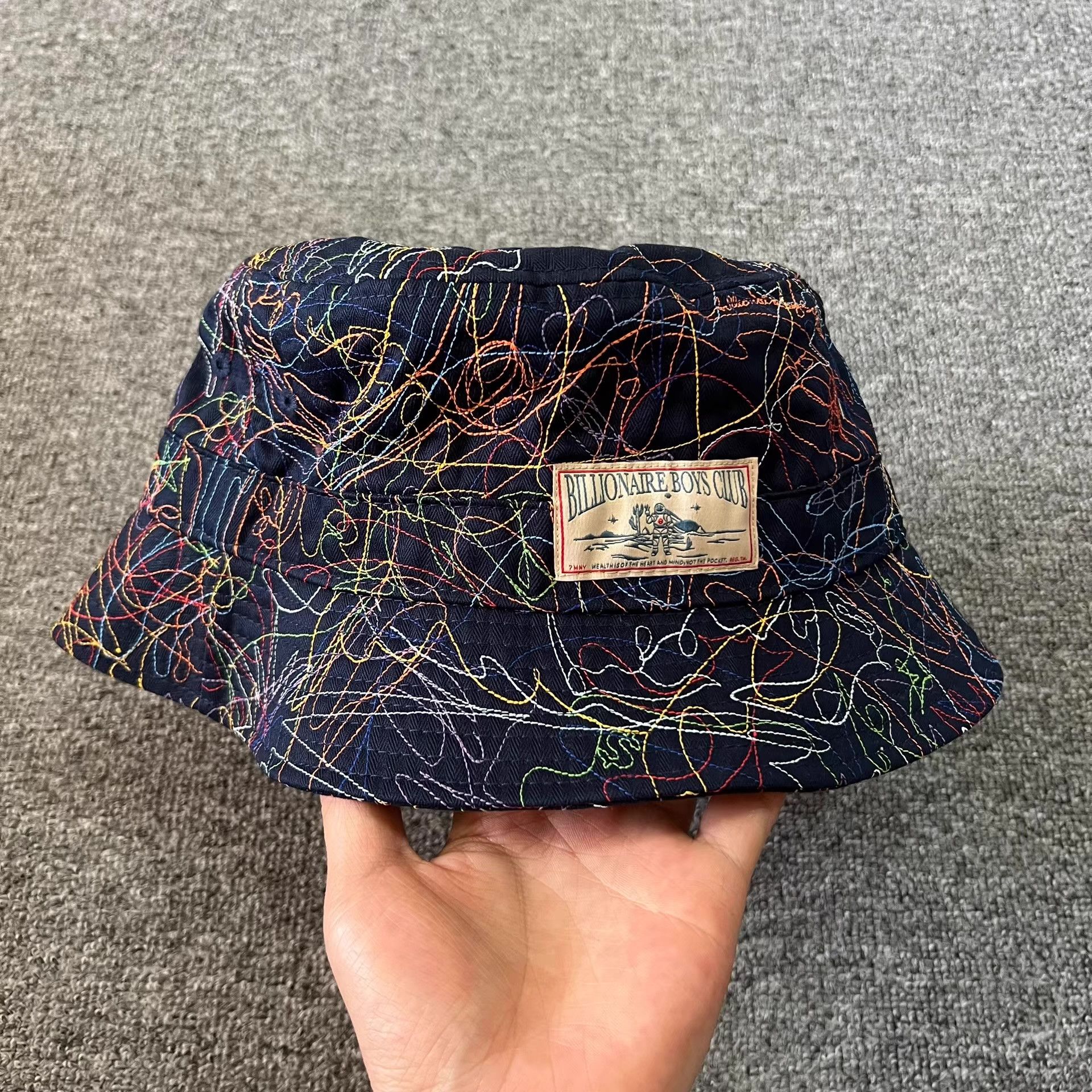 Billionaire Boys Club BBC US Single-Stitch Embroidered Bucket Hat Q7 Size ONE SIZE - 1 Thumbnail
