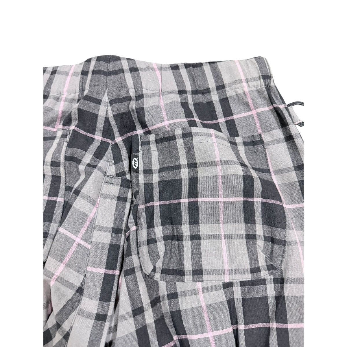 Montage Vtg🔥Montage Zipper Fatigue Pocket Tartan Pants Size US 33 - 14 Thumbnail