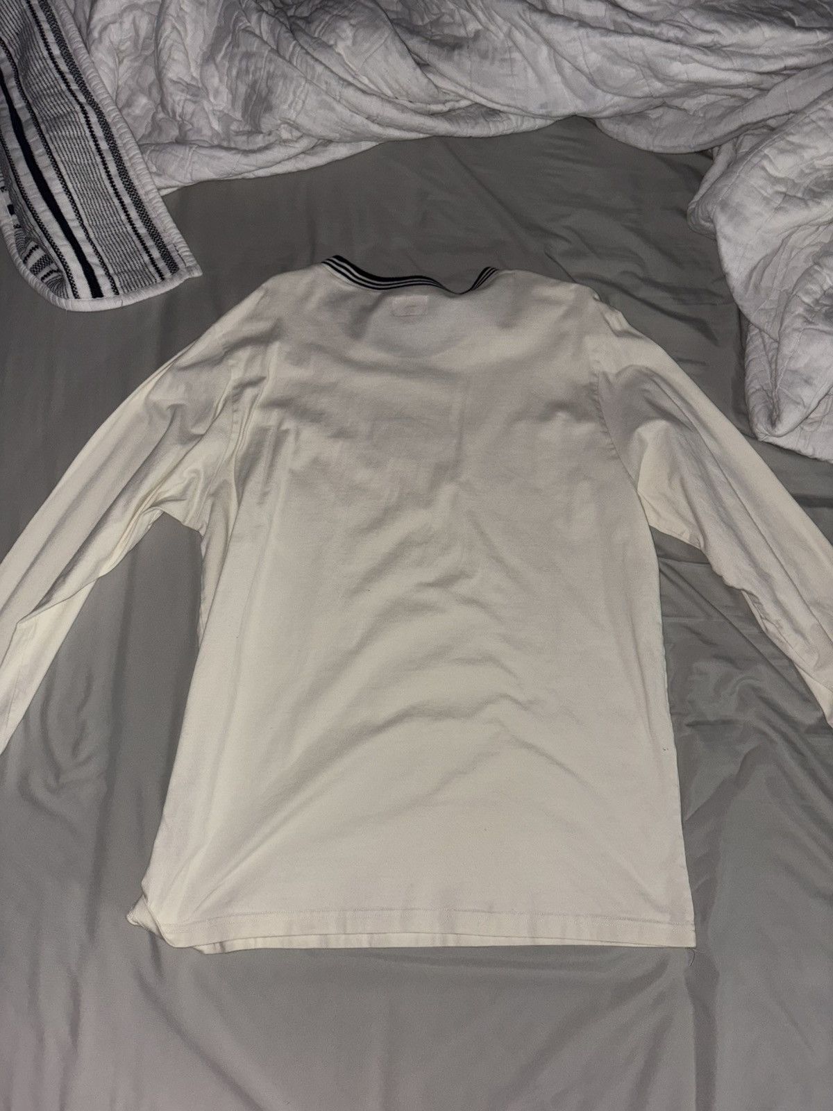 Supreme Supreme Striped Rib Logo L/S (FW18) Size US L / EU 52-54 / 3 - 2 Thumbnail