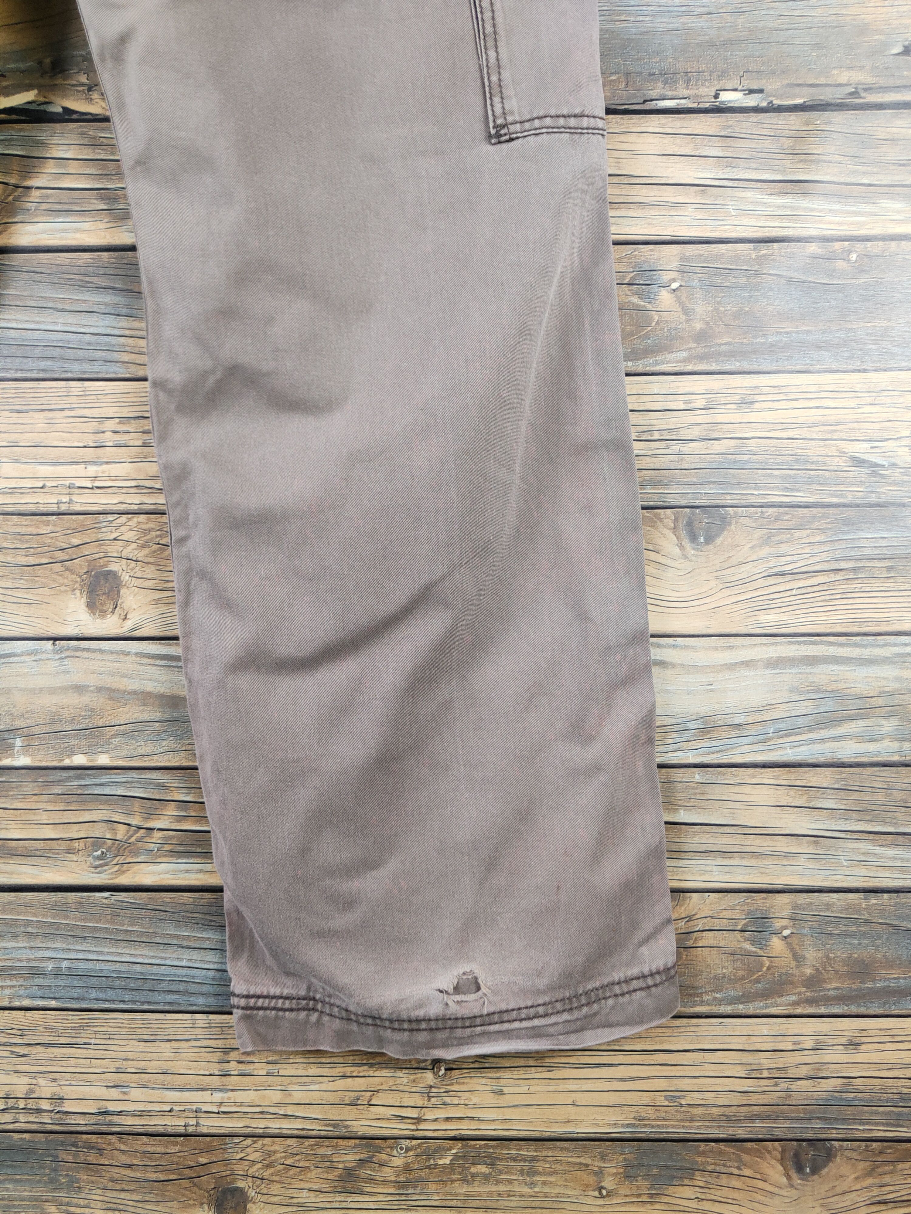 Levi's DL Levi's Brown Faded Multipocket Tactical Cargo Pants #1325 Size US 34 / EU 50 - 14 Thumbnail
