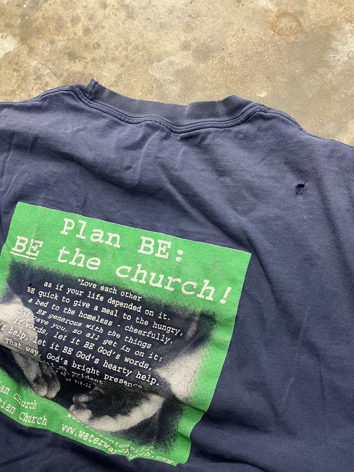 Vintage Plan B Parody Anti Abortion Tee Shirt Size US XXL / EU 58 / 5 - 8 Thumbnail