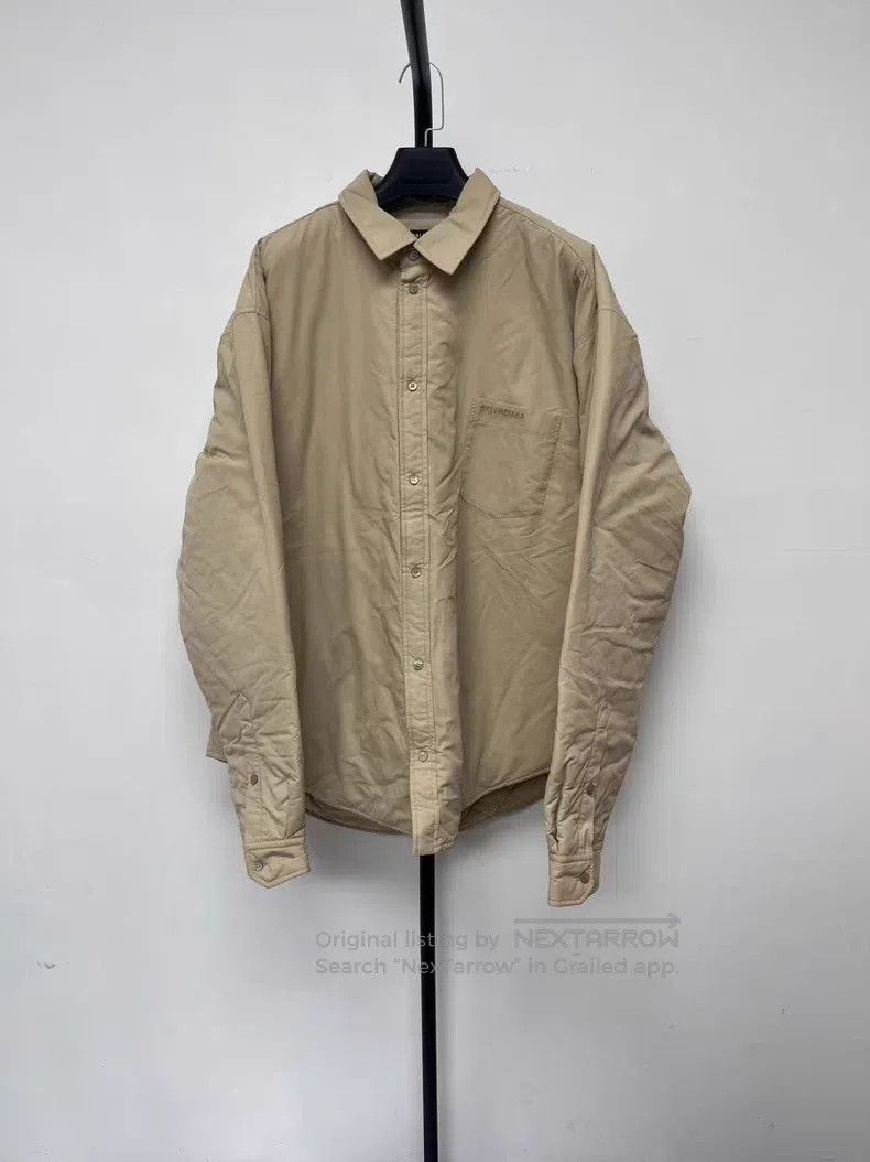Balenciaga Balenciaga Padded Shirt Style Jacket Size US M / EU 48-50 / 2 - 1 Thumbnail