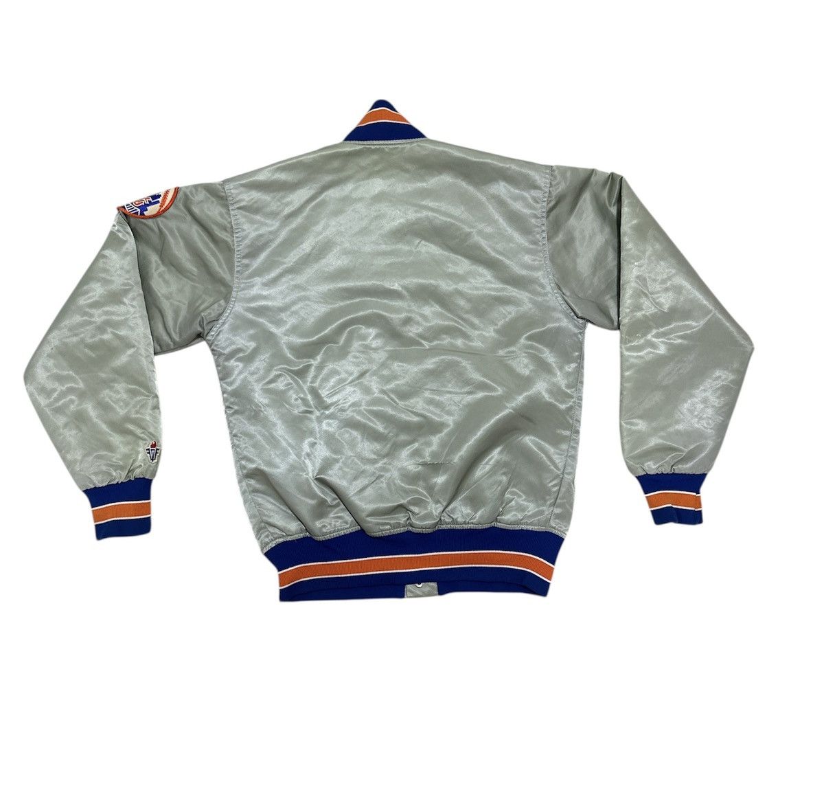 NFL Vintage 90’s MLB New York Mets Bomber varsity Jacket Design Size US S / EU 44-46 / 1 - 2 Thumbnail