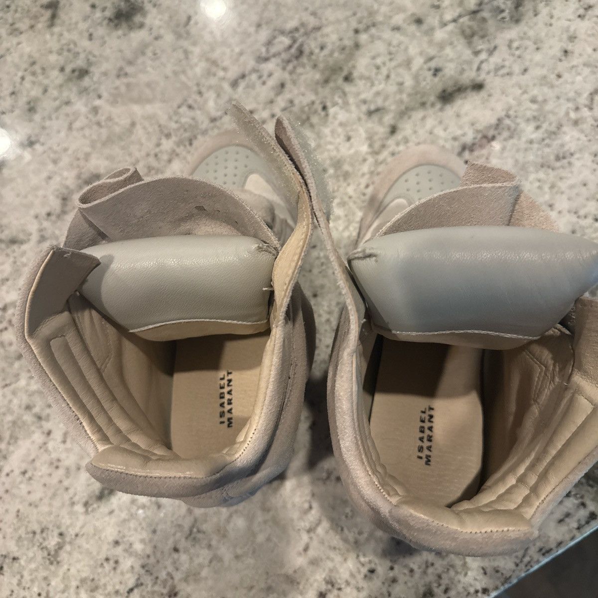 Isabel Marant Isabel Marant Wedges Beige Size US 7 / IT 37 - 3 Thumbnail