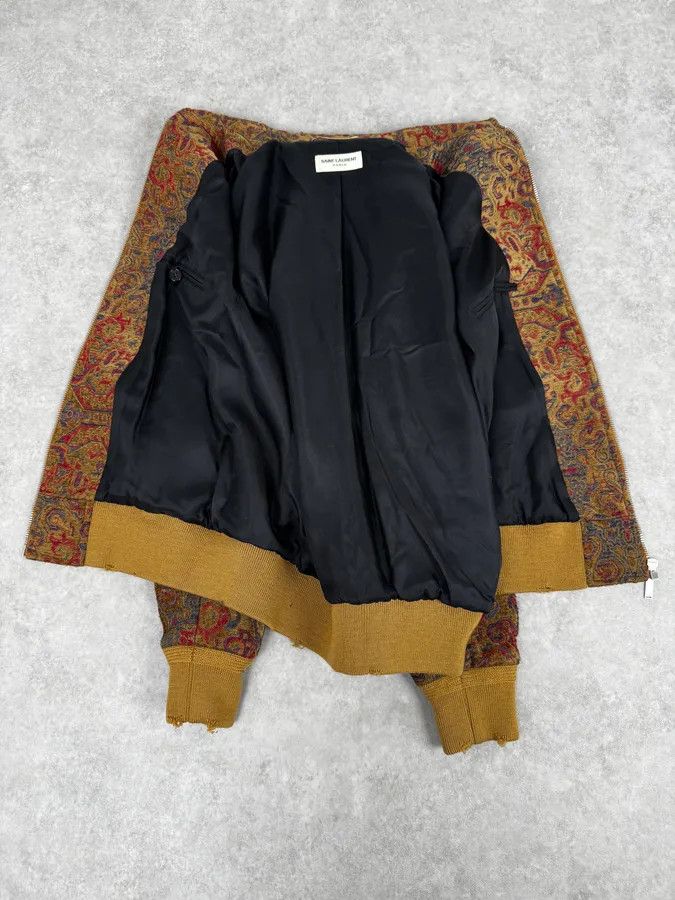Saint Laurent Paris SS2017 Saint Laurent Persan Embellished Bomber Jacket Size S / US 4 / IT 40 - 8 Thumbnail