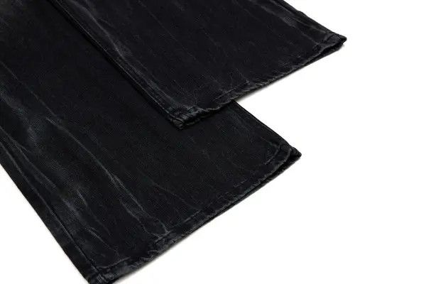 Vintage Retro punk casual loose wide-leg washed distressed jeans Size US 32 / EU 48 - 5 Thumbnail