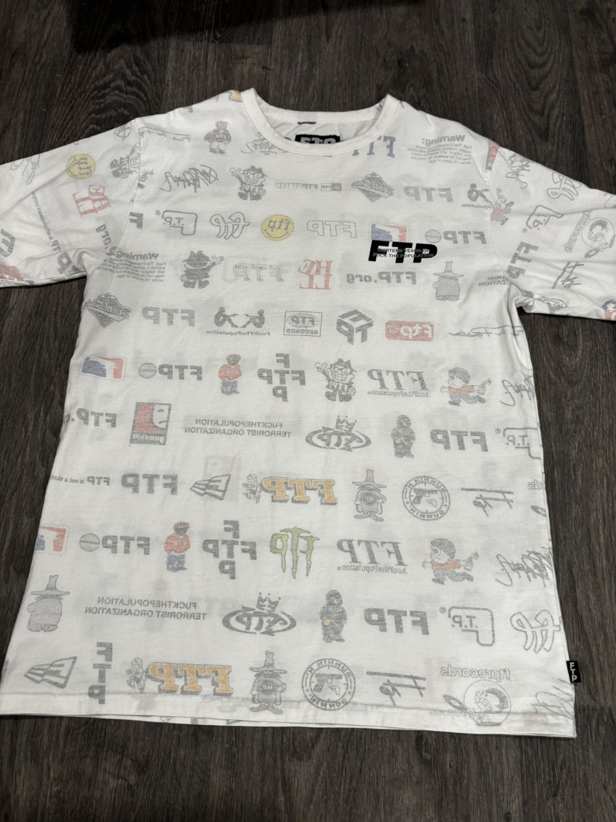 Fuck The Population FTP 13 Year Anniversary Size US L / EU 52-54 / 3 - 1 Thumbnail