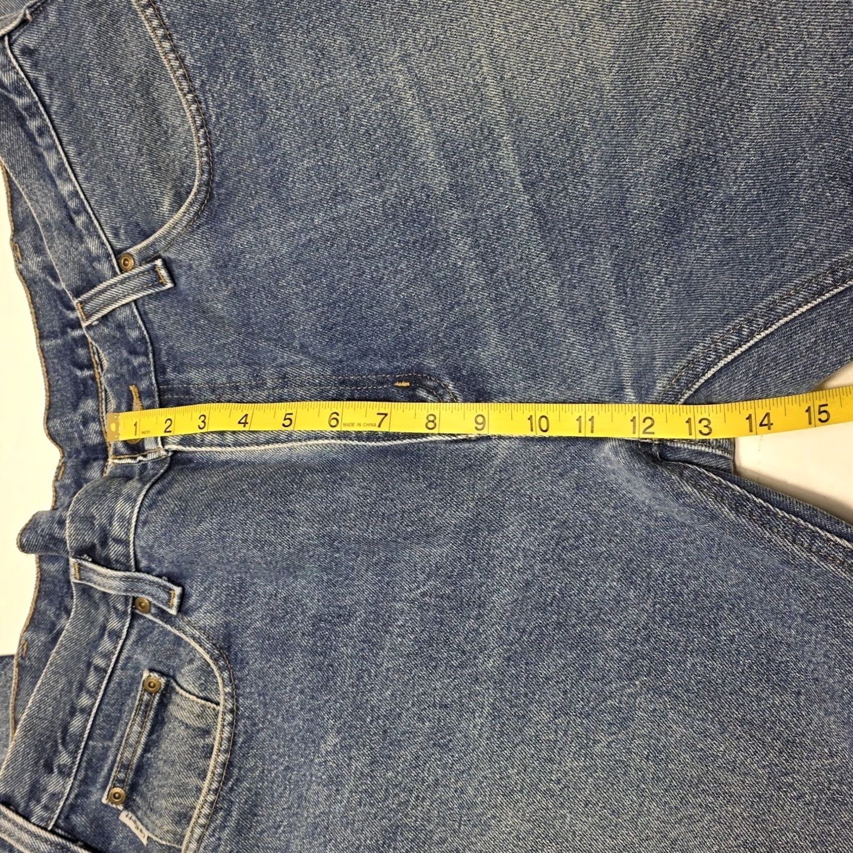 Carhartt Carhartt Jeans Mens 40x30 B460 DVB Blue Relaxed Fit Straight Leg Cotton Denim Size US 40 / EU 56 - 5 Thumbnail