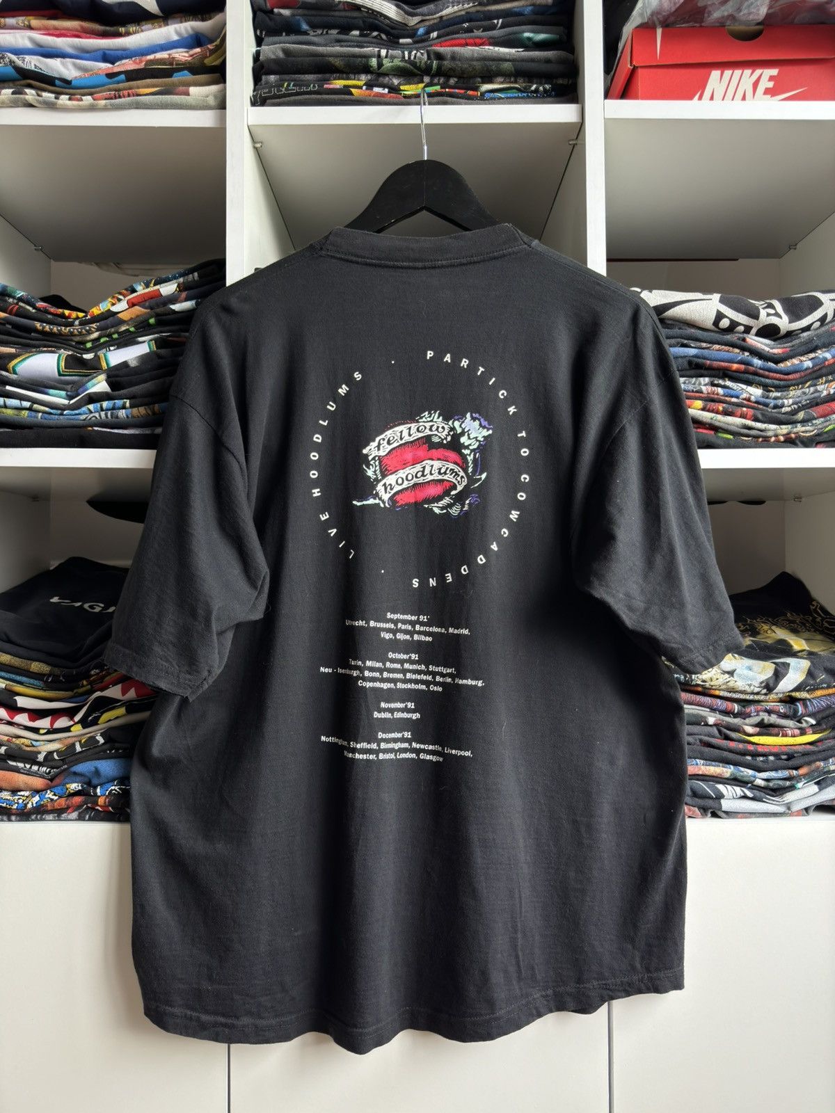 Band Tees Vintage 90s Deacon Blue Fellow Hoodlums Pop Band Tee Size US L / EU 52-54 / 3 - 4 Thumbnail