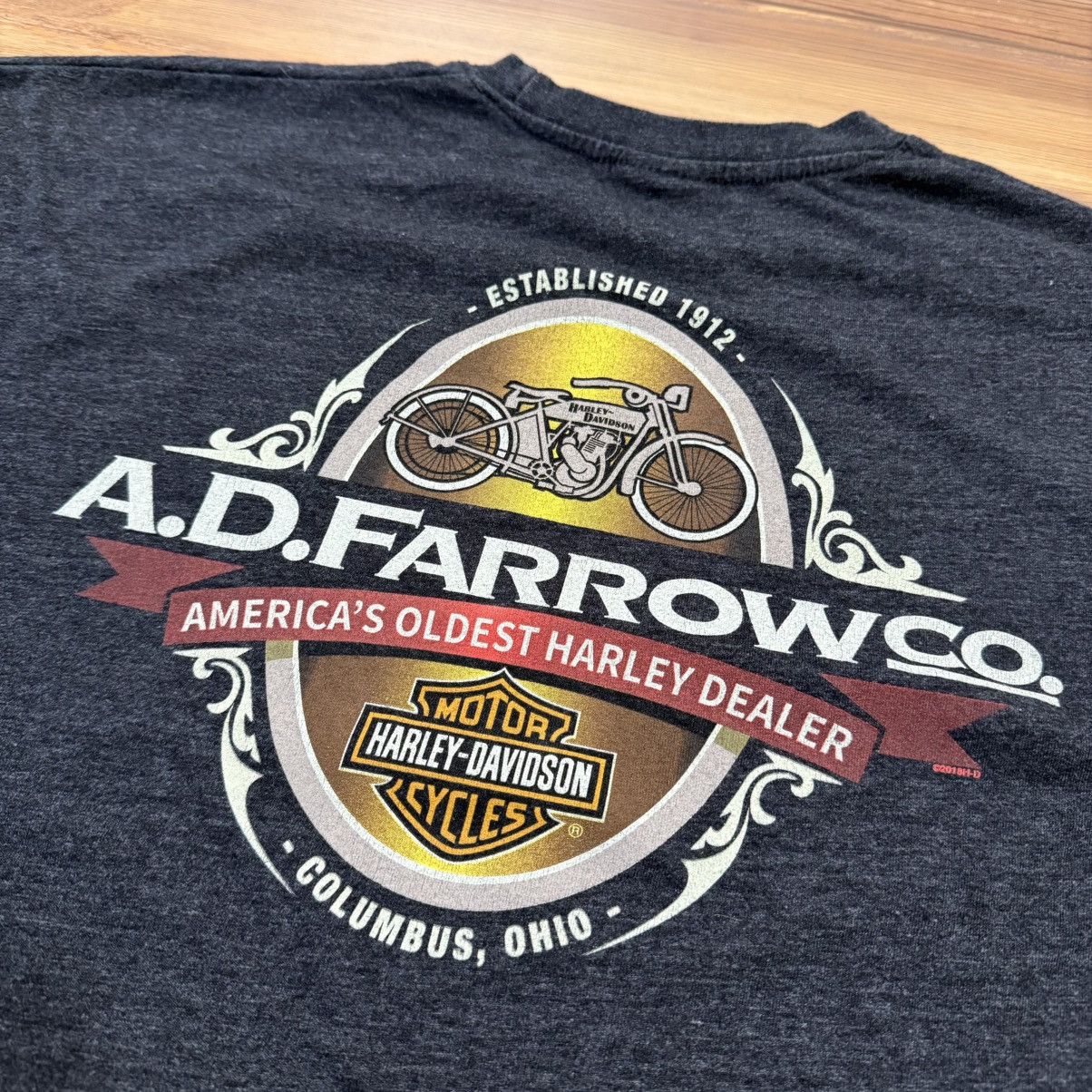 Harley Davidson Harley Davidson Flame Longsleeve Fire Motorcycle Shirt Size US XL / EU 56 / 4 - 5 Thumbnail