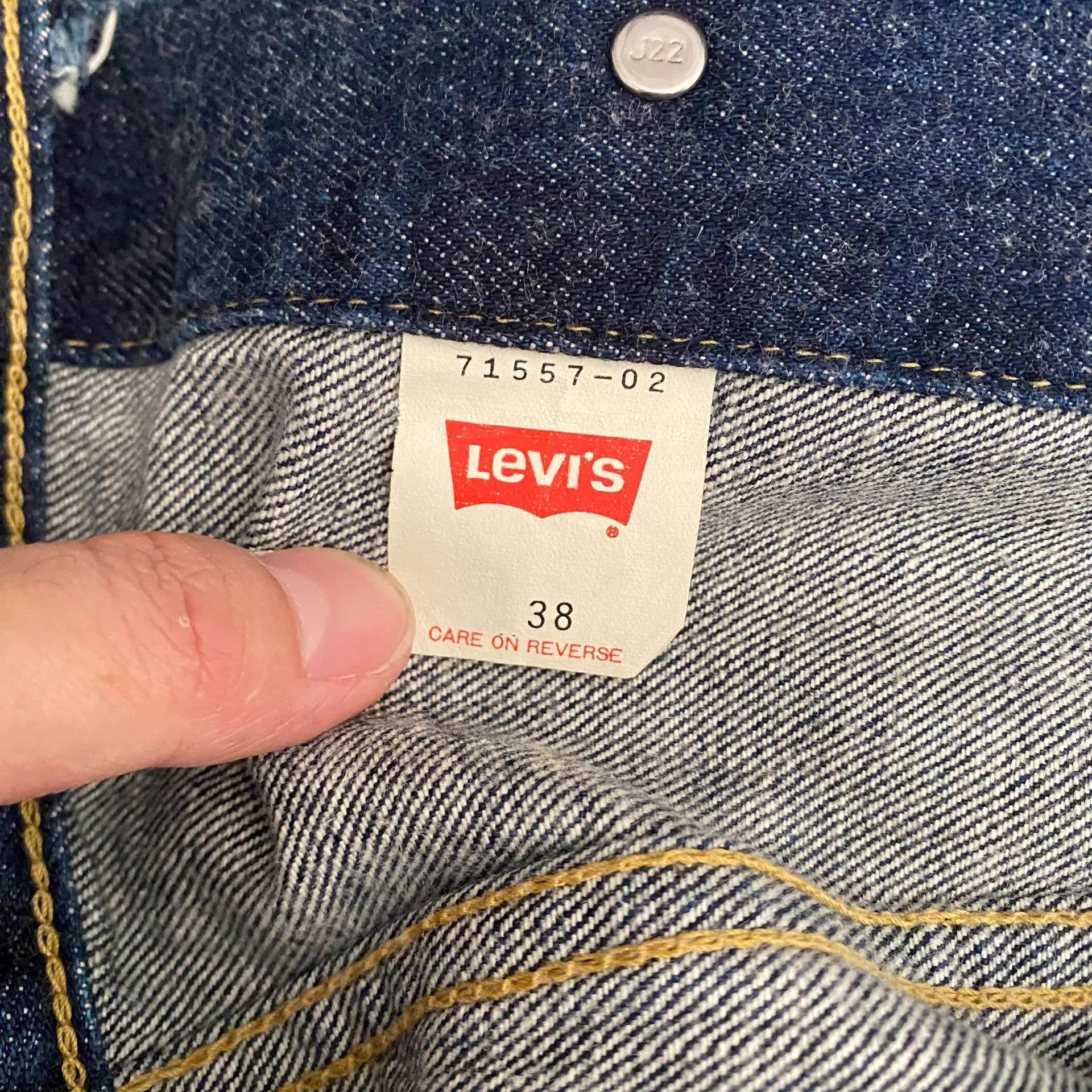 Levi's Levi's LVC 557 Type III Denim Jacket J22 Japan 96 Size US S / EU 44-46 / 1 - 9 Thumbnail