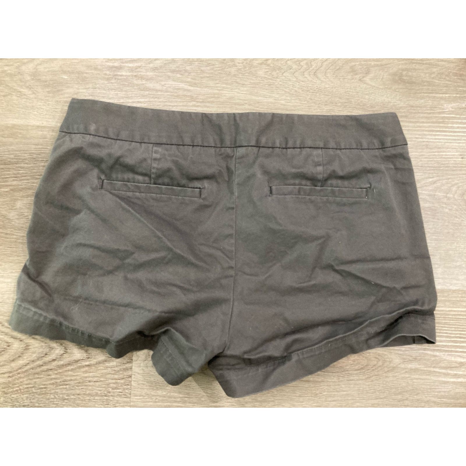 J.Crew J.Crew Women's Black Stretch Chino Shorts 6 Casual Summer Size 28" / US 6 / IT 42 - 5 Thumbnail