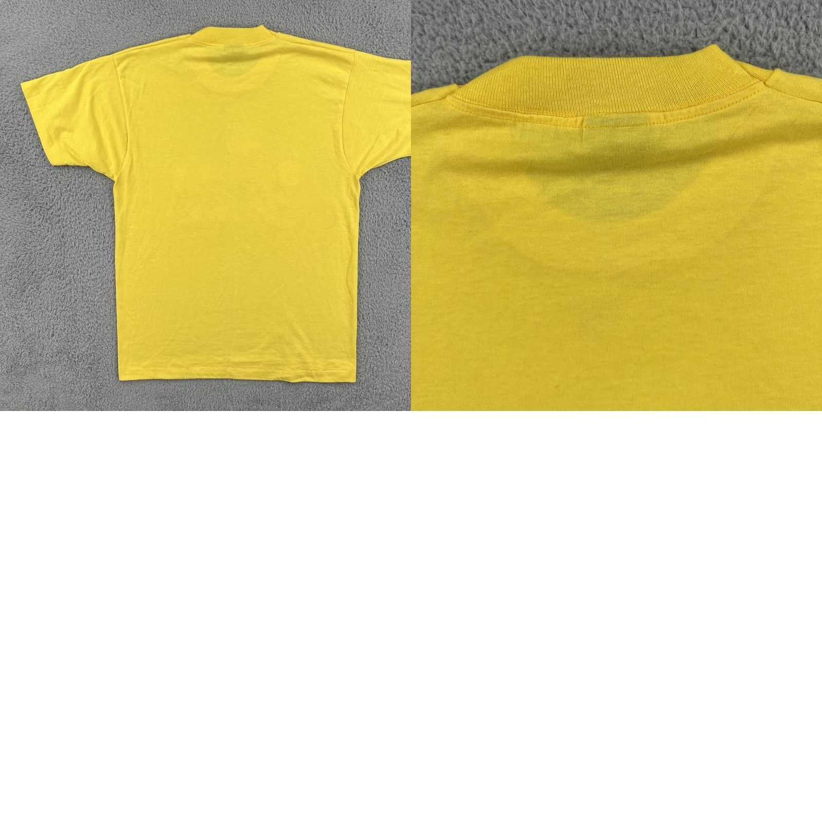 Vintage Vtg Screen Stars Best T-Shirt Yellow Dalmatian Puffy Print USA Made Crew Neck L Short Sleeve Men’s Size L Size US L / EU 52-54 / 3 - 11 Thumbnail