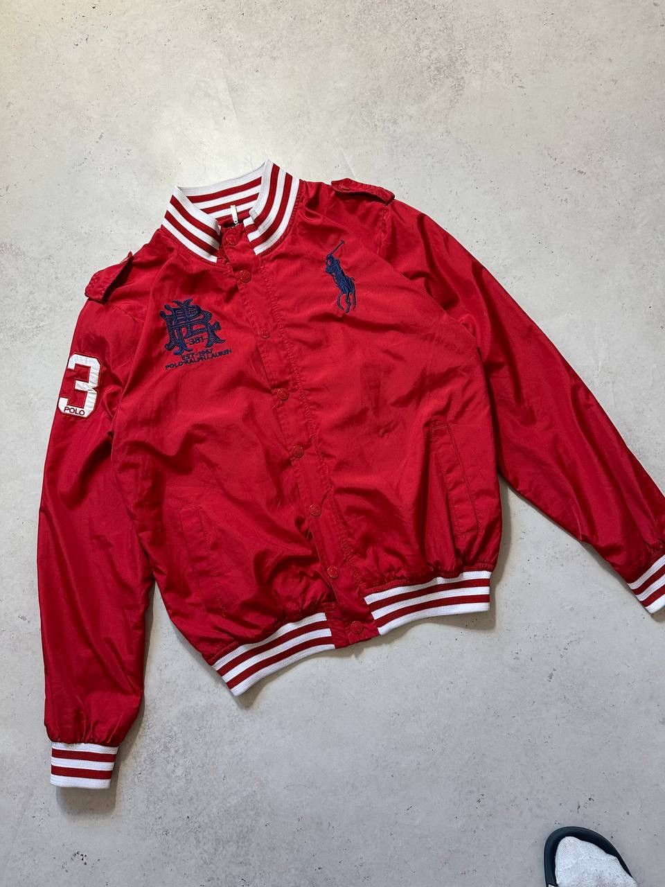 Polo Ralph Lauren × Vintage Vintage Polo Ralph Lauren Chief Keef Style Bomber Jacket XL Size US L / EU 52-54 / 3 - 3 Thumbnail