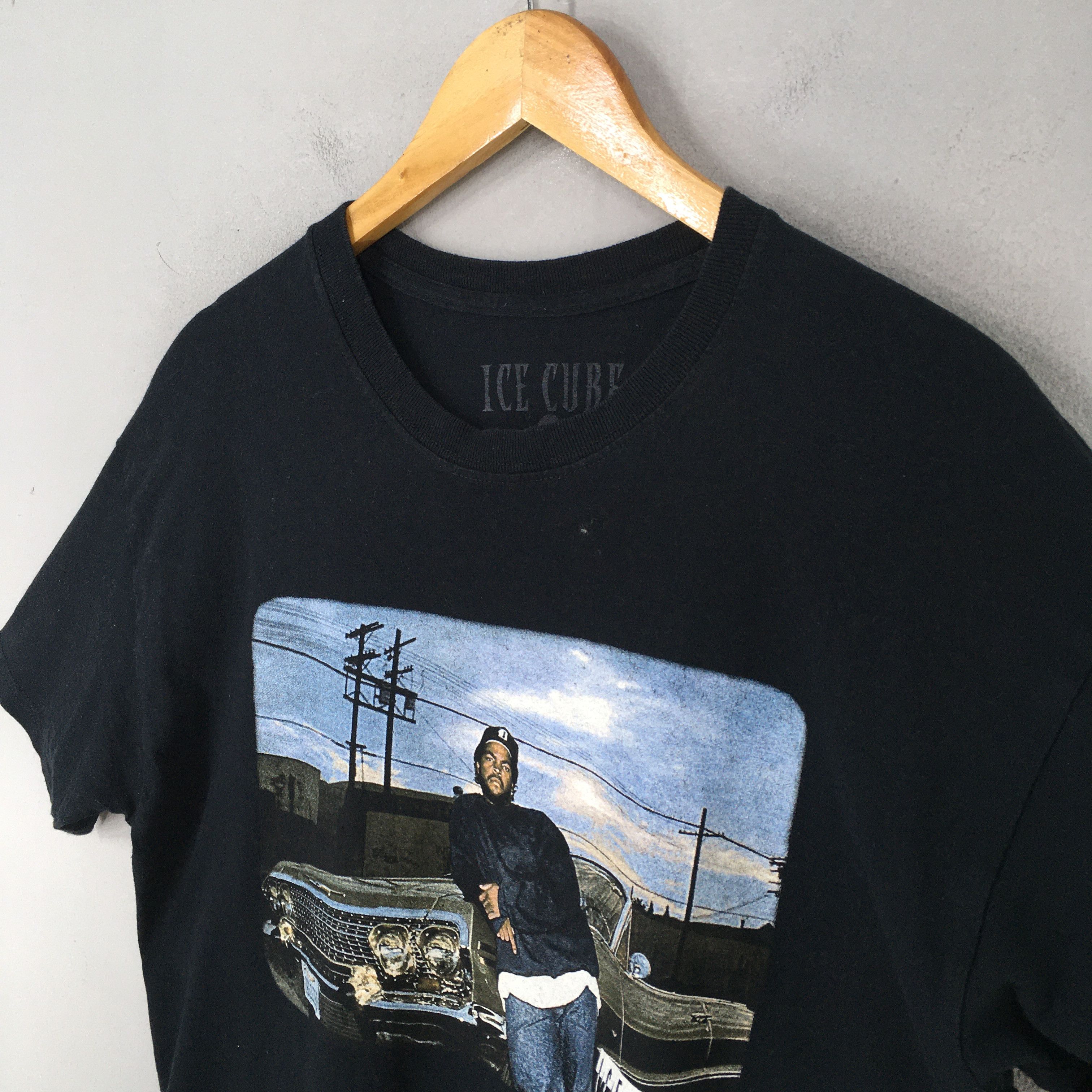 RUN DMC × Rap Tees Vintage Ice Cube Rap NWA Hip Hop Gangsta Tees Size L Size US L / EU 52-54 / 3 - 2 Thumbnail