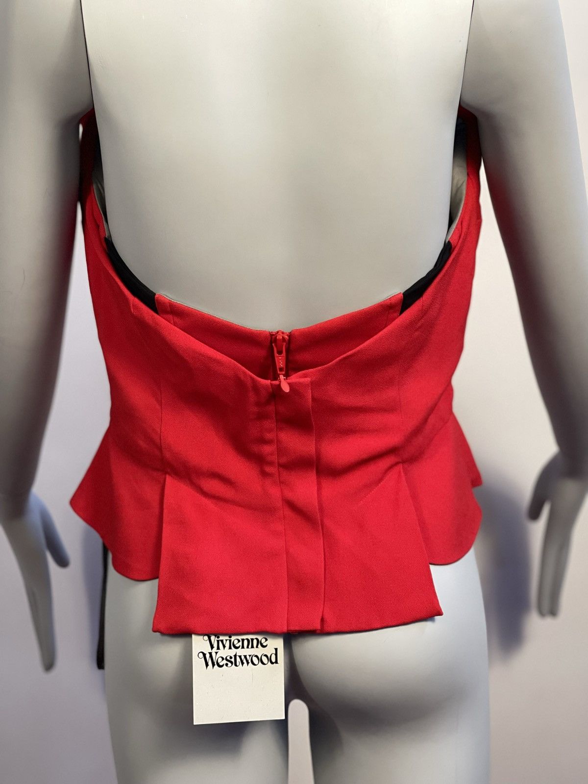 Vivienne Westwood Vivienne Westwood SS18 WILMA CORSET TOP RED NWT IT 42 Size M / US 6-8 / IT 42-44 - 8 Thumbnail