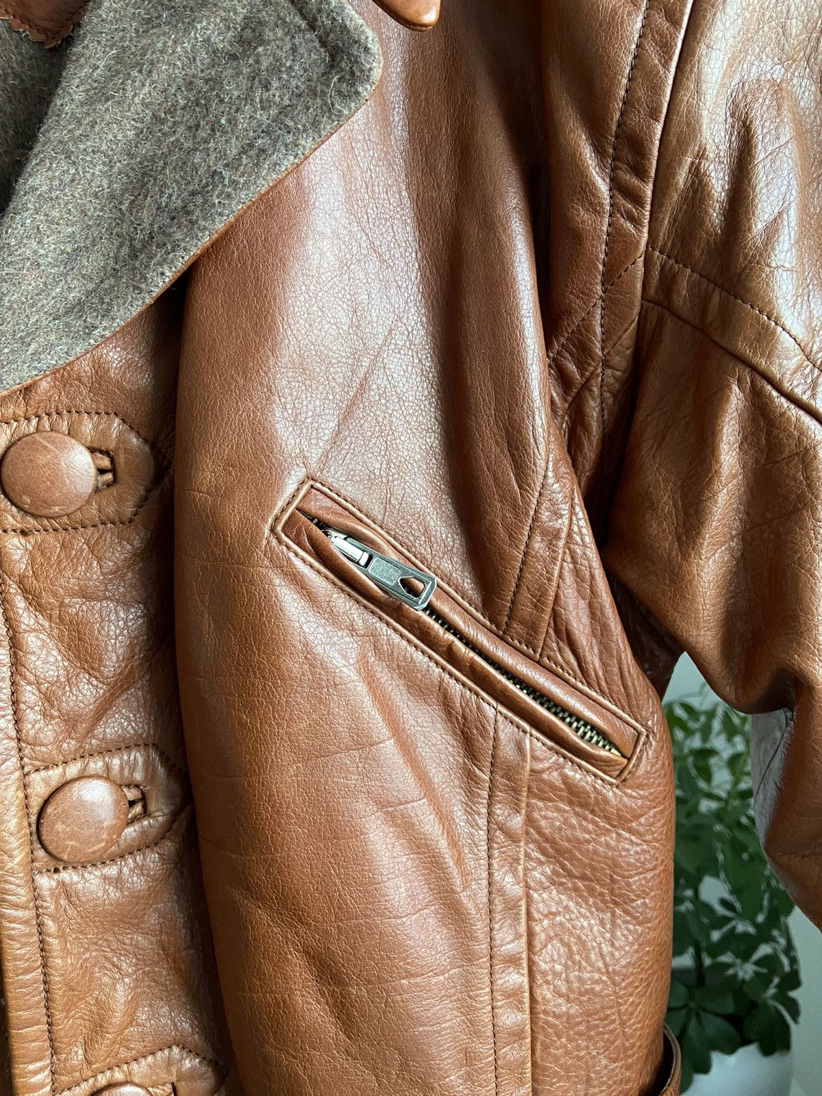 Jean Paul Gaultier × Vintage ULTRA RARE Jean paul gaultier 80s vintage leather jacket Size US L / EU 52-54 / 3 - 8 Thumbnail