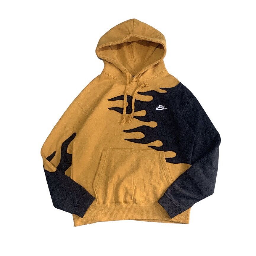 Nike × Streetwear Nike Reworked Flames Side | Grailed