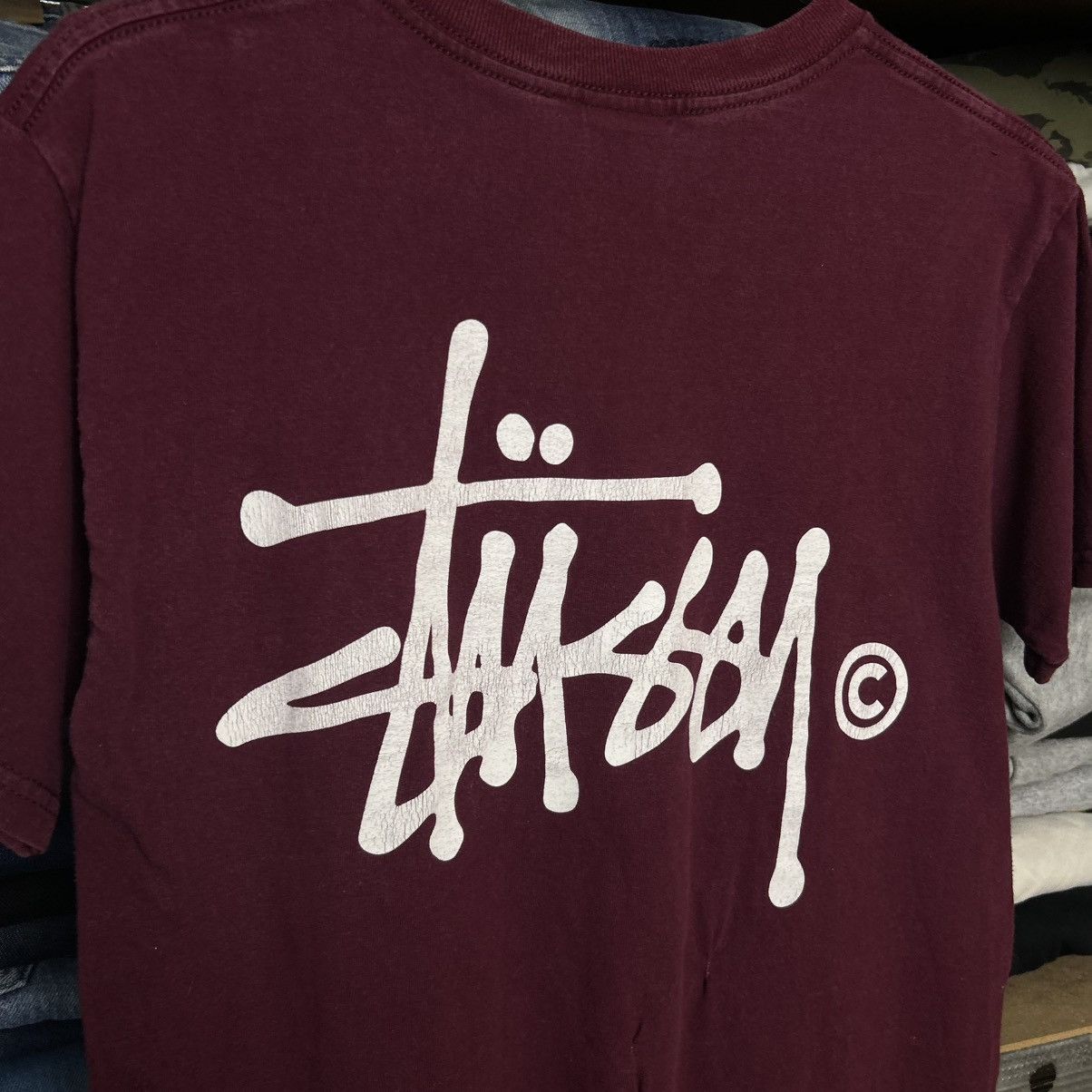 Stussy Vintage Stussy Big logo Streetwear y2k japanese tee size S Size US S / EU 44-46 / 1 - 2 Thumbnail