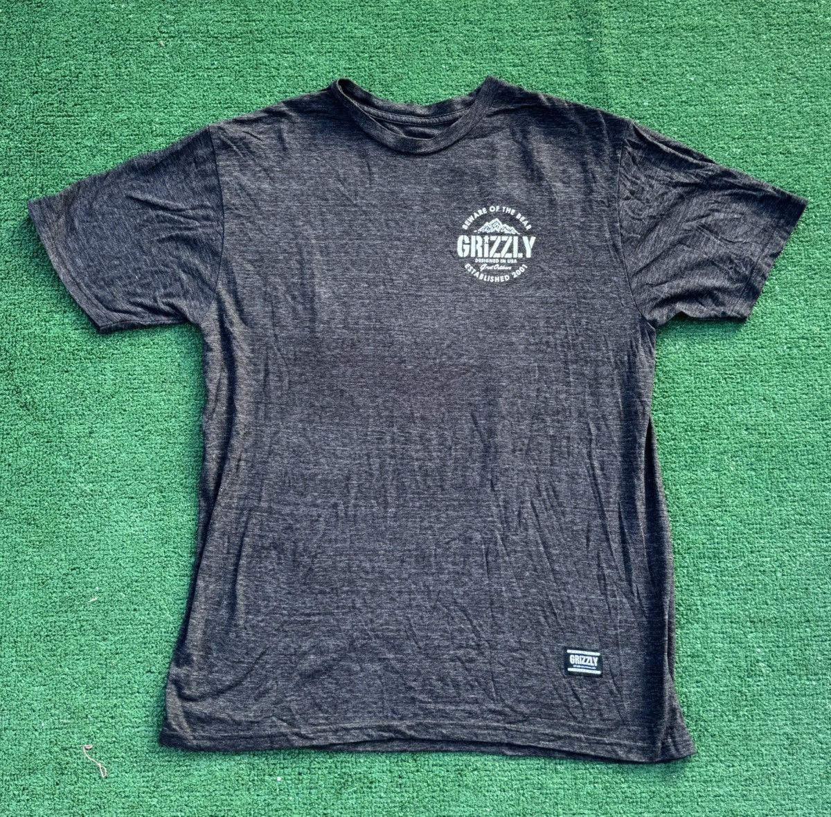 Grizzly Griptape Grizzly Logo T-Shirt Size US L / EU 52-54 / 3 - 1 Thumbnail