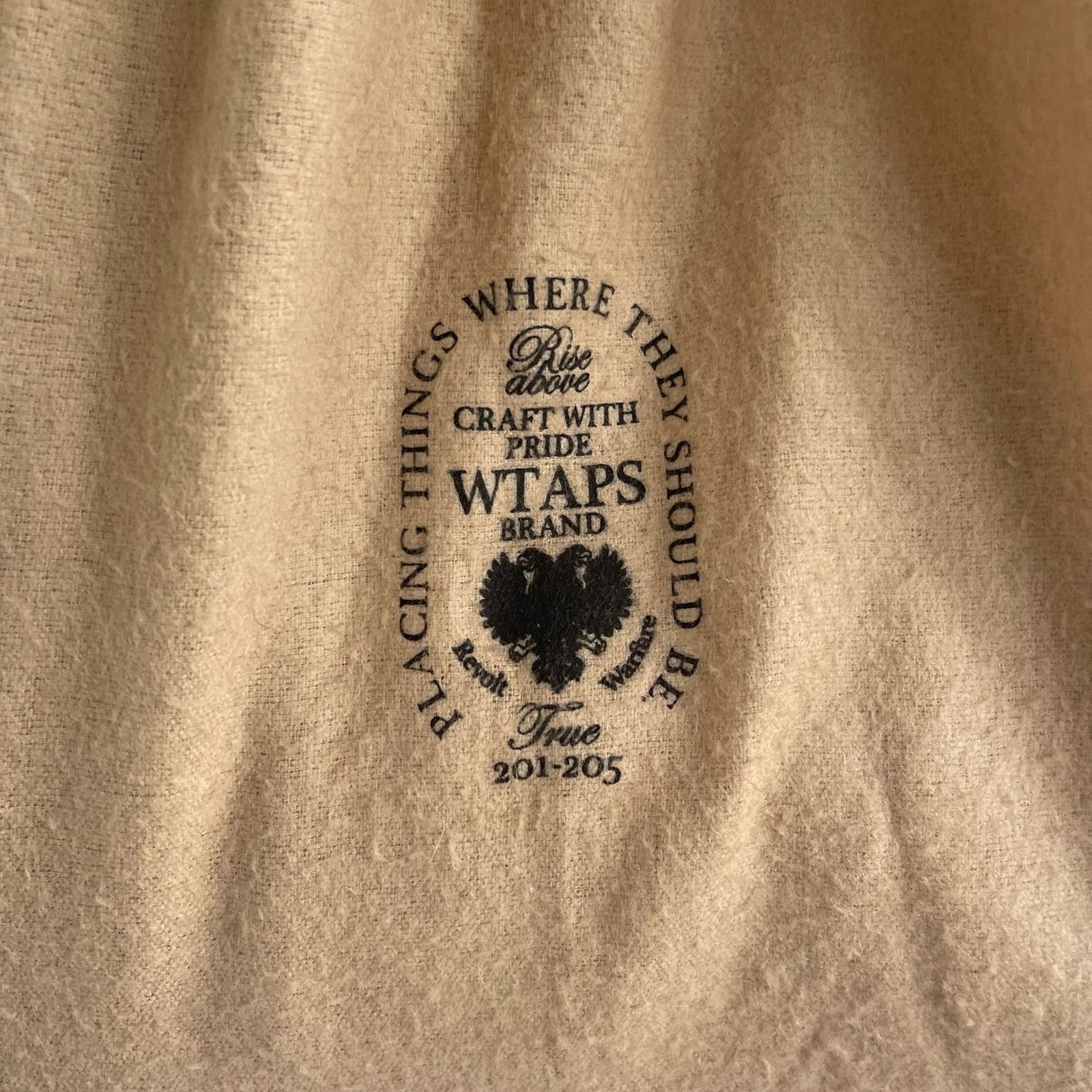 Wtaps Wtaps Leather Canvas Messenger Bag Size ONE SIZE - 9 Thumbnail