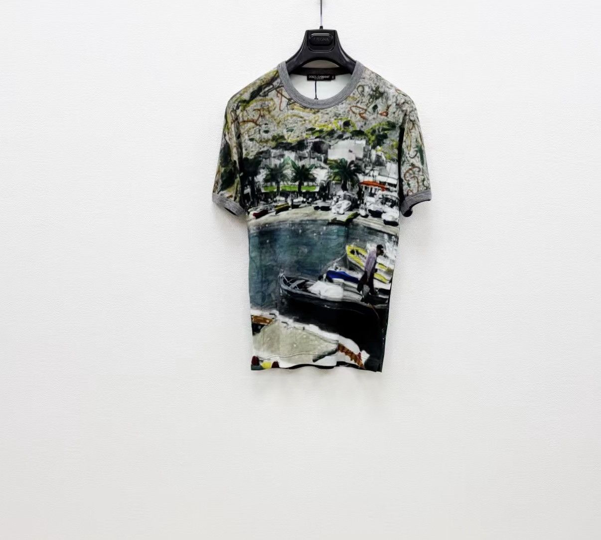 Dolce & Gabbana Dolce & Gabbana 100% Cotton Short Sleeve T-shirt Size US M / EU 48-50 / 2 - 2 Thumbnail