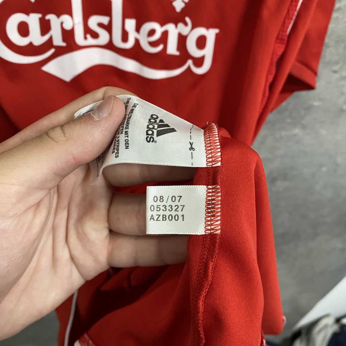 Adidas Vintage Liverpool Adidas Football Jersey 2006-07 T-Shirt Size US L / EU 52-54 / 3 - 10 Thumbnail