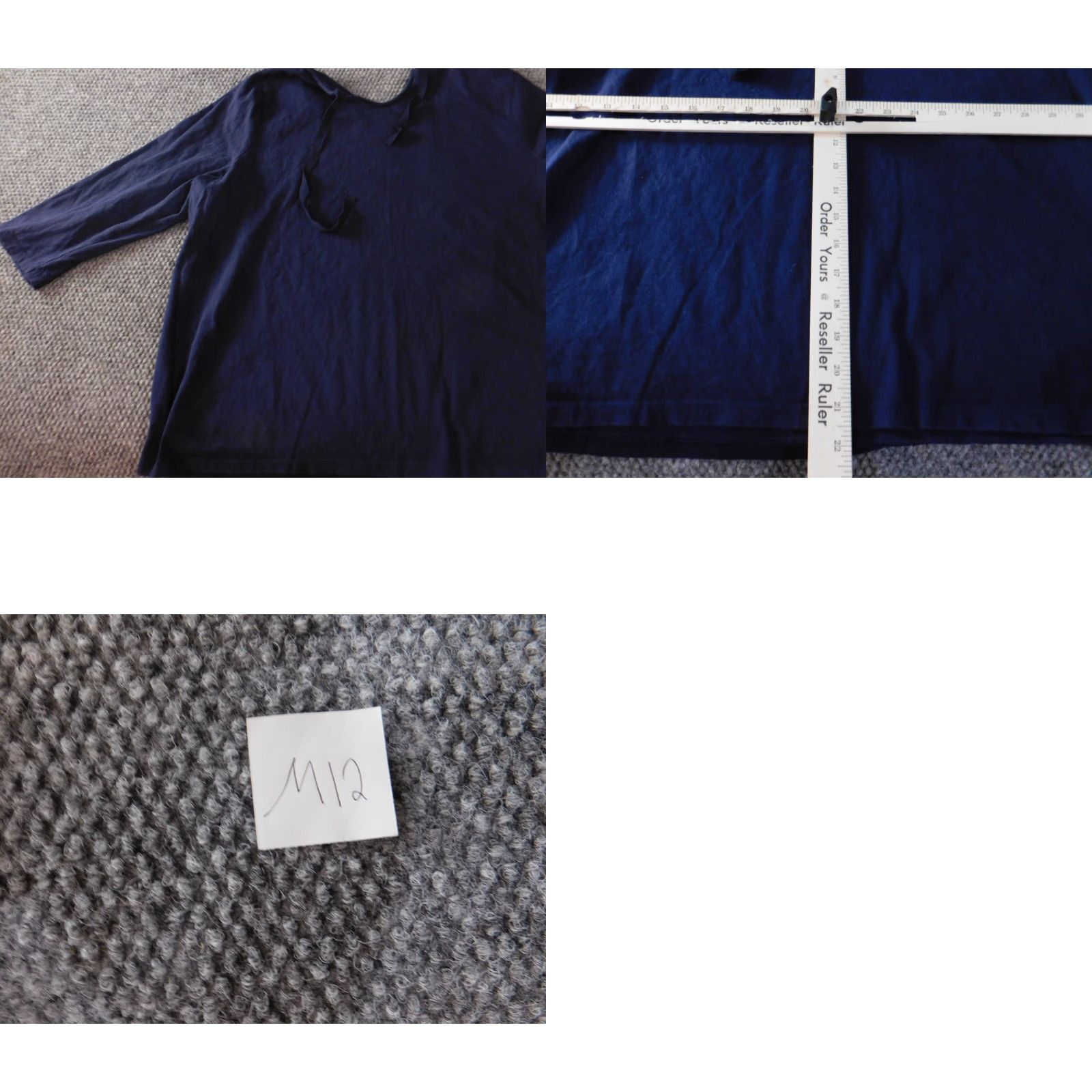 Talbots Talbots Blouse 2X Women Blue Pullover Crew Neck Casual Shirt пластиков Size XXL / US 16-18 / IT 52-54 - 8 Thumbnail