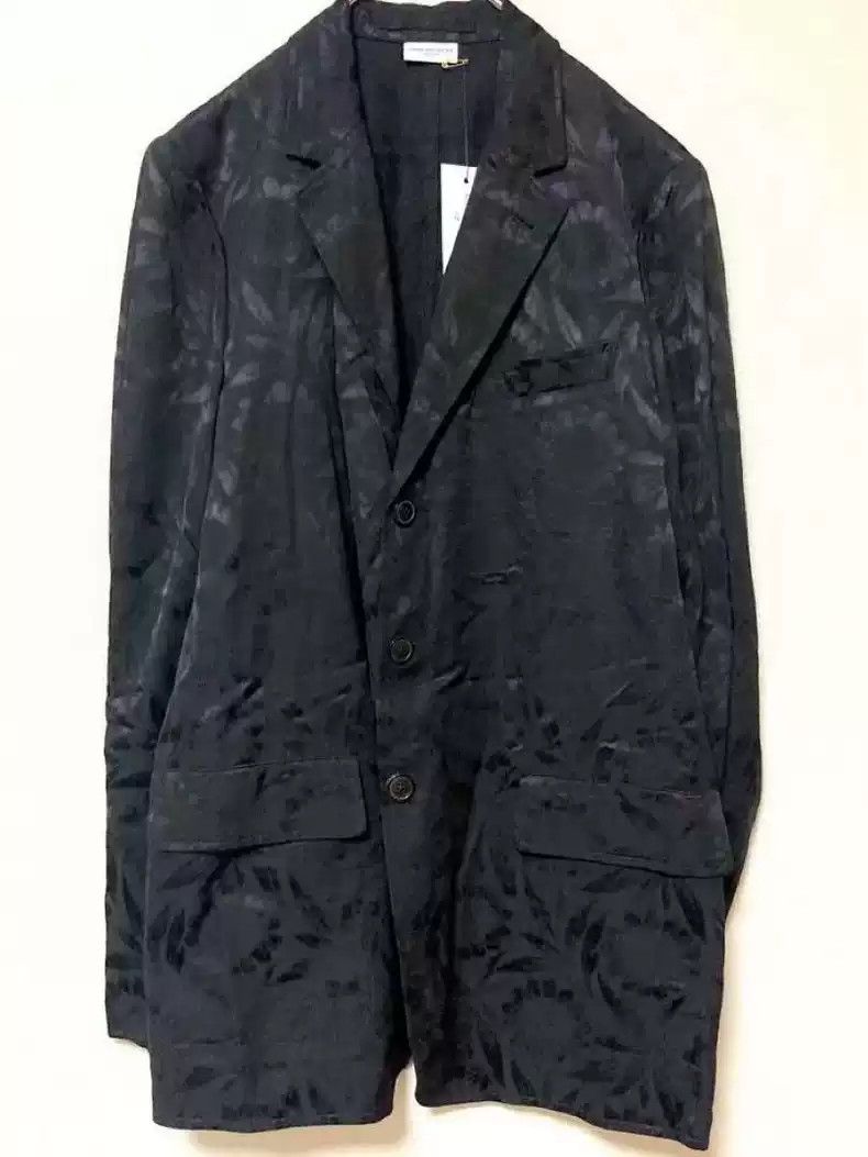 Dries van noten Floral jacquard jacket