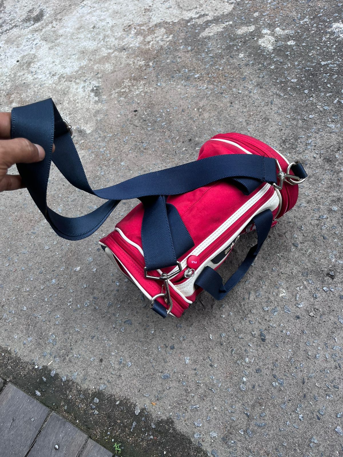 Fila VTG 2007 Fila "Spirito Sportivo" Mini Duffle Sling Bag Y2K Size ONE SIZE - 5 Thumbnail