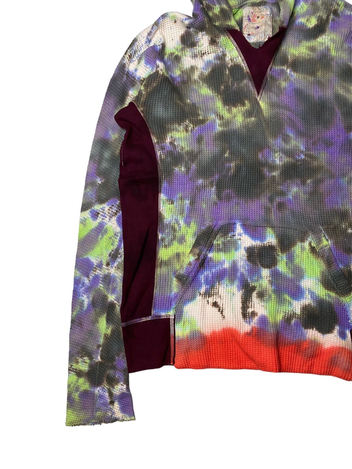 If Six Was Nine 2000's Rebirth to Tabula Rasa Dyed Mohair Hoodie Size US L / EU 52-54 / 3 - 4 Thumbnail