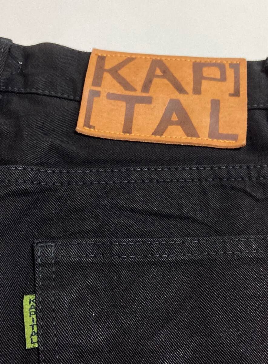 Kapital KAPITAL 27 Cotton Pants, Black Size US 27 - 4 Thumbnail