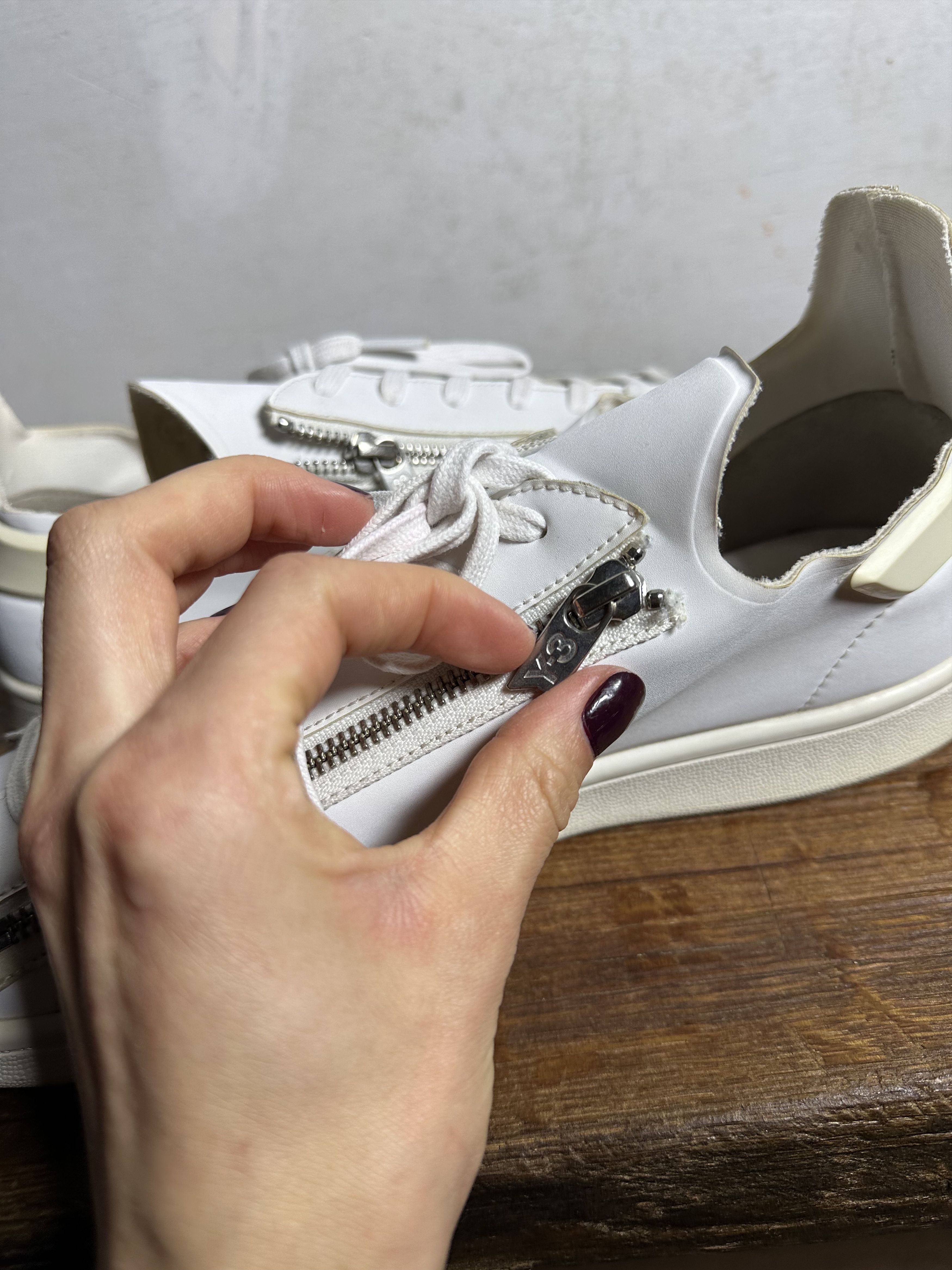 Y-3 Adidas Y-3 Stan Smith Zip Sneakers Size US 10.5 / EU 43-44 - 10 Thumbnail