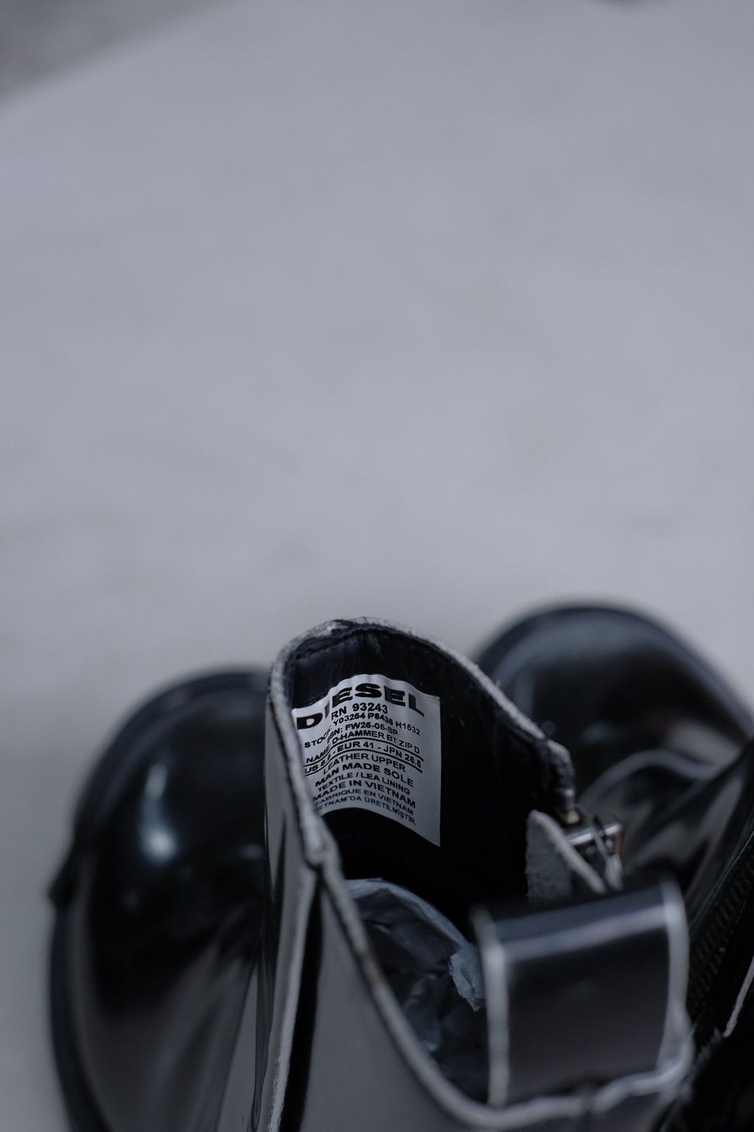 Diesel DIESEL D HAMMER ZIP BOOTS Size US 8 / EU 41 - 5 Thumbnail