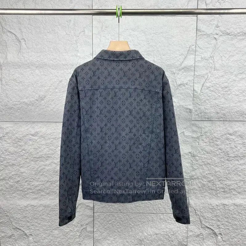 Louis Vuitton Louis Vuitton Blue Denim Jacket for Men . Size US XL / EU 56 / 4 - 2 Thumbnail
