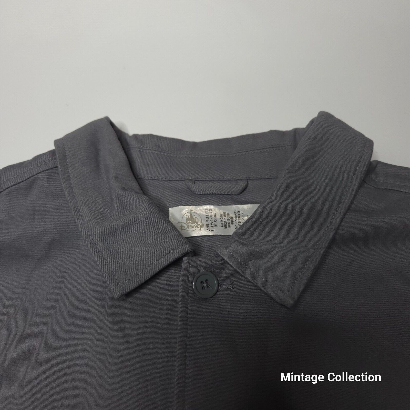 Disney Disney Haunted Mansion Madame Leota Gray Shirt Jacket Coat L Size US L / EU 52-54 / 3 - 4 Thumbnail