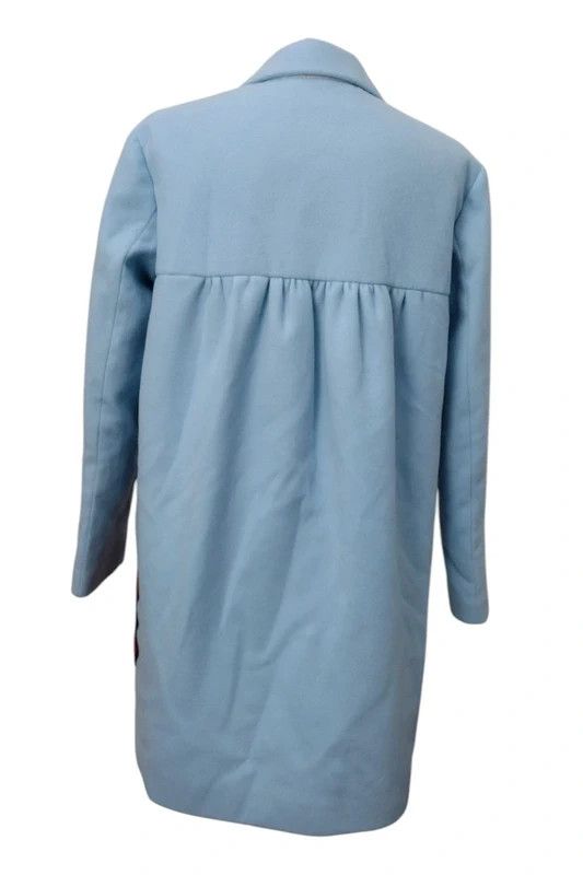 Iceberg Ice Play by Iceberg Baby Blue Pixel Art Coat Size L / US 10 / IT 46 - 5 Thumbnail