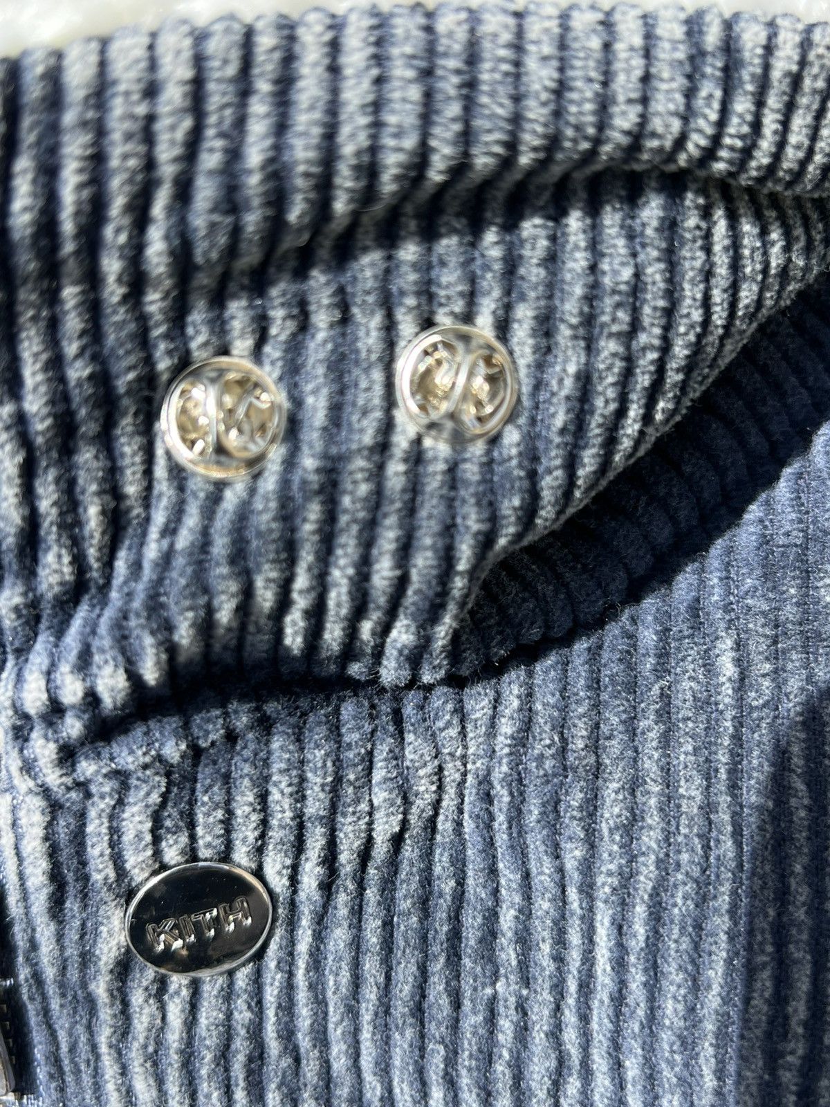 Kith Kith Washed Corduroy Laight Jacket – Ink – Size L Size US L / EU 52-54 / 3 - 15 Thumbnail