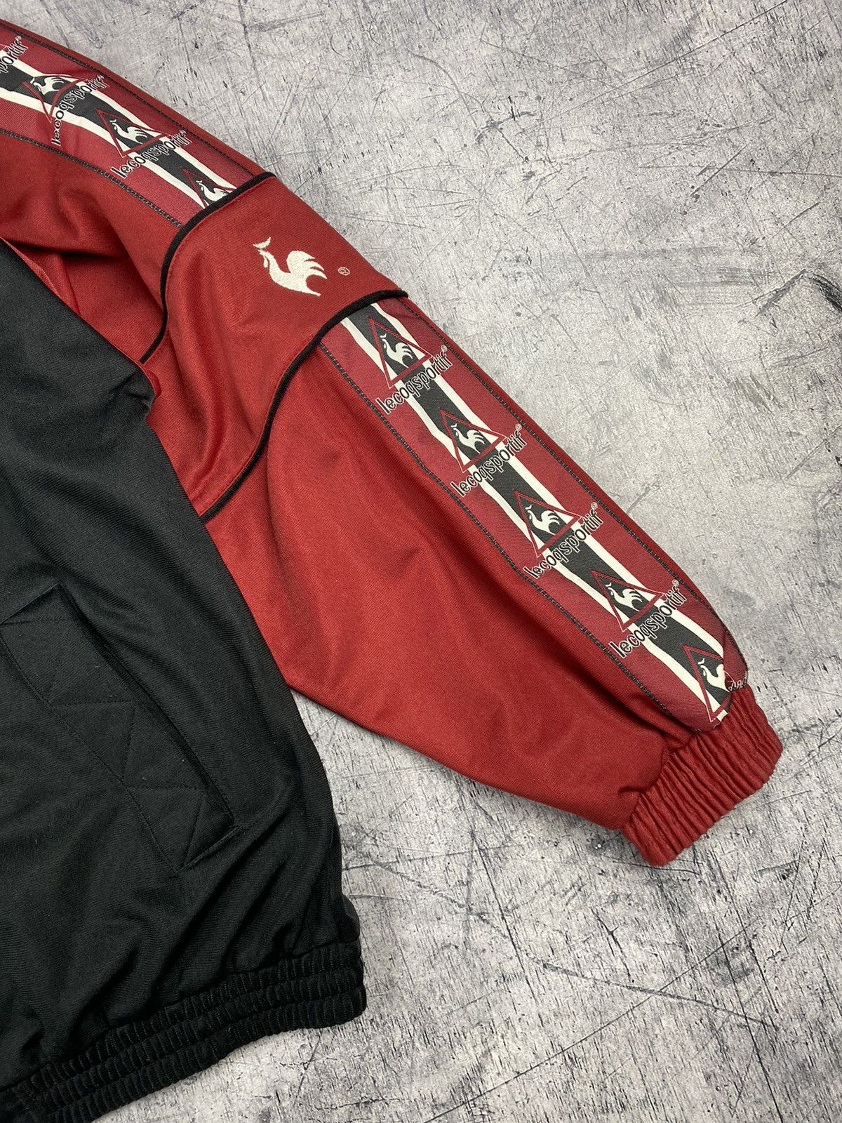 Le Coq Sportif Vintage Le Coq Sportif Big Logo Windbreaker Jacket Size US L / EU 52-54 / 3 - 8 Thumbnail