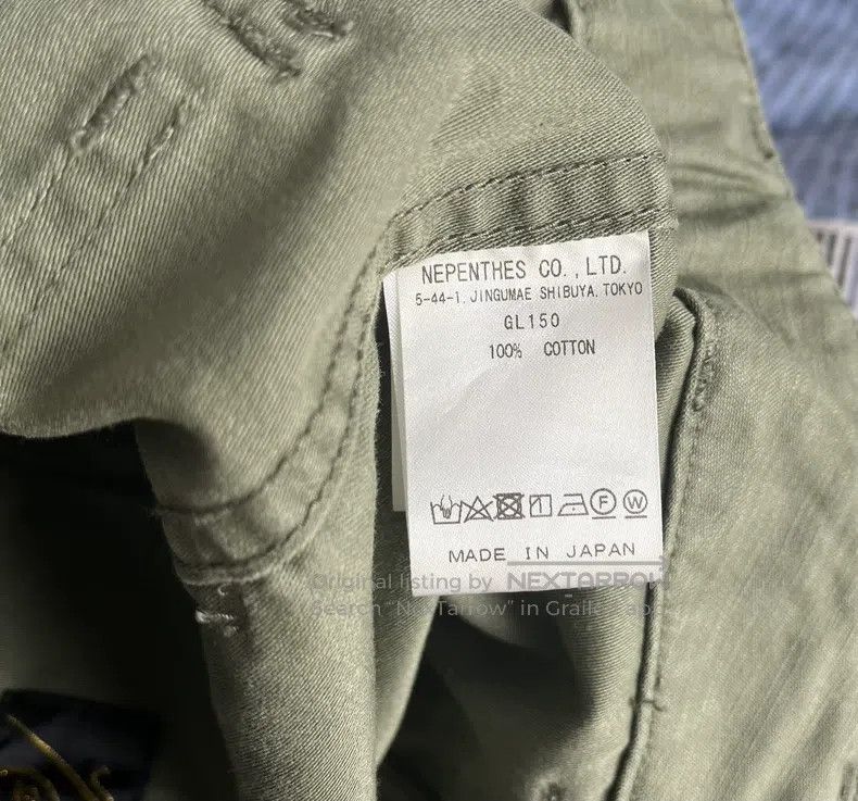 Needles Needles size XS Ink-splashing army pants overalls slacks Size US 38 / EU 54 - 8 Thumbnail