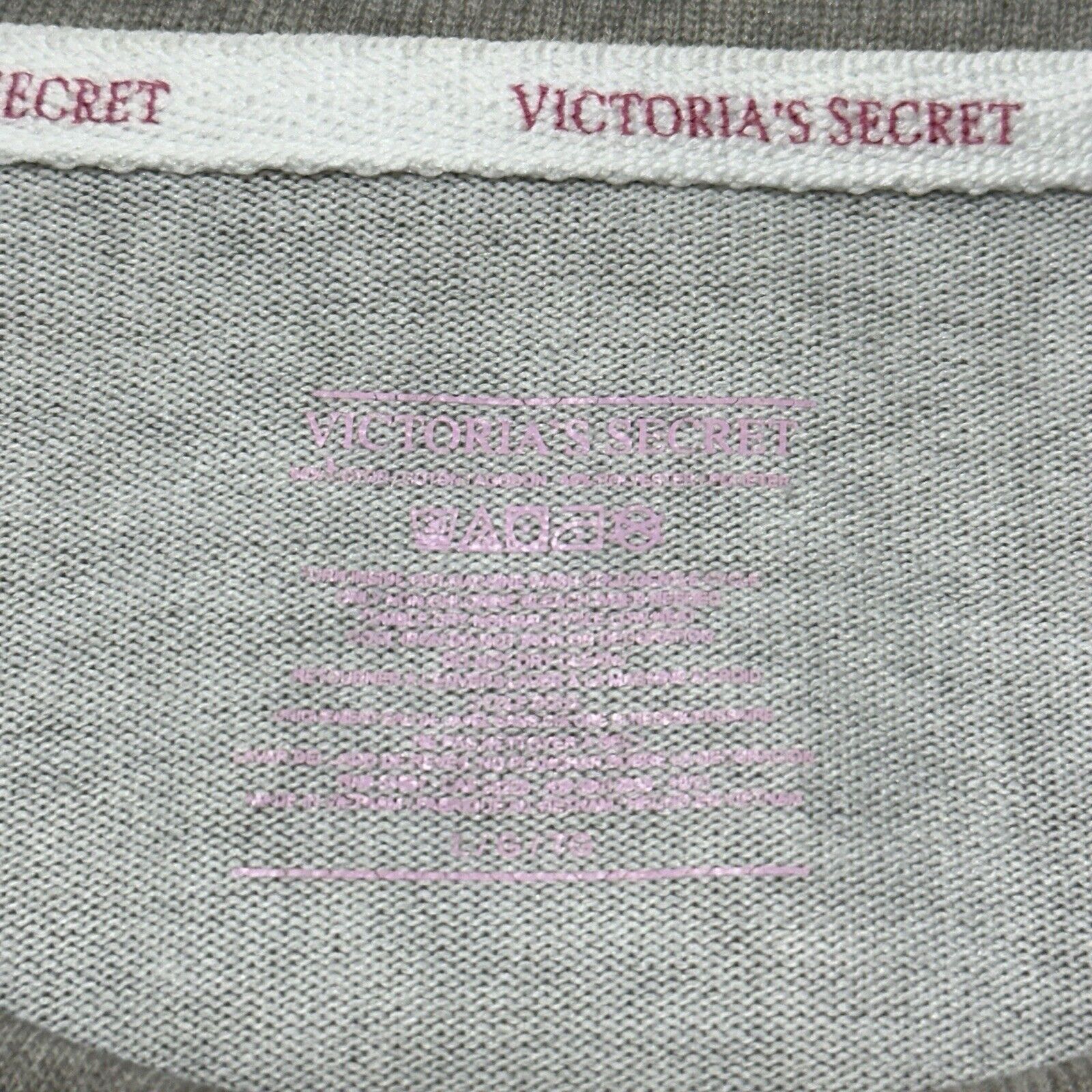 Victoria's Secret Victoria's Secret Women's Large Crewneck Sweatshirt Sweater Size L / US 10 / IT 46 - 3 Thumbnail