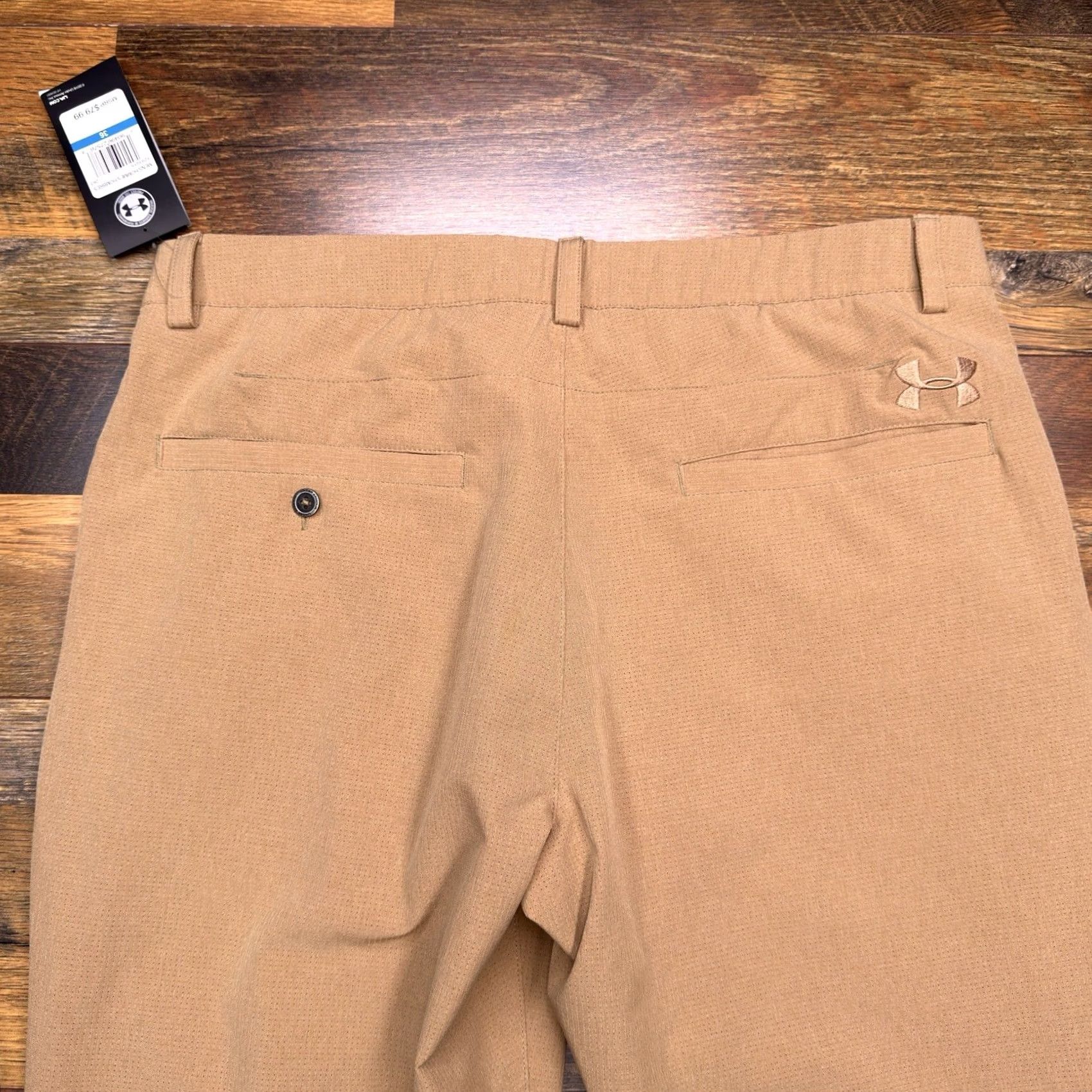 Under Armour Under Armour Pants Mens 36 Brown Loose Heatgear Mid Rise Stretch Unhemmed New Size US 36 / EU 52 - 7 Thumbnail