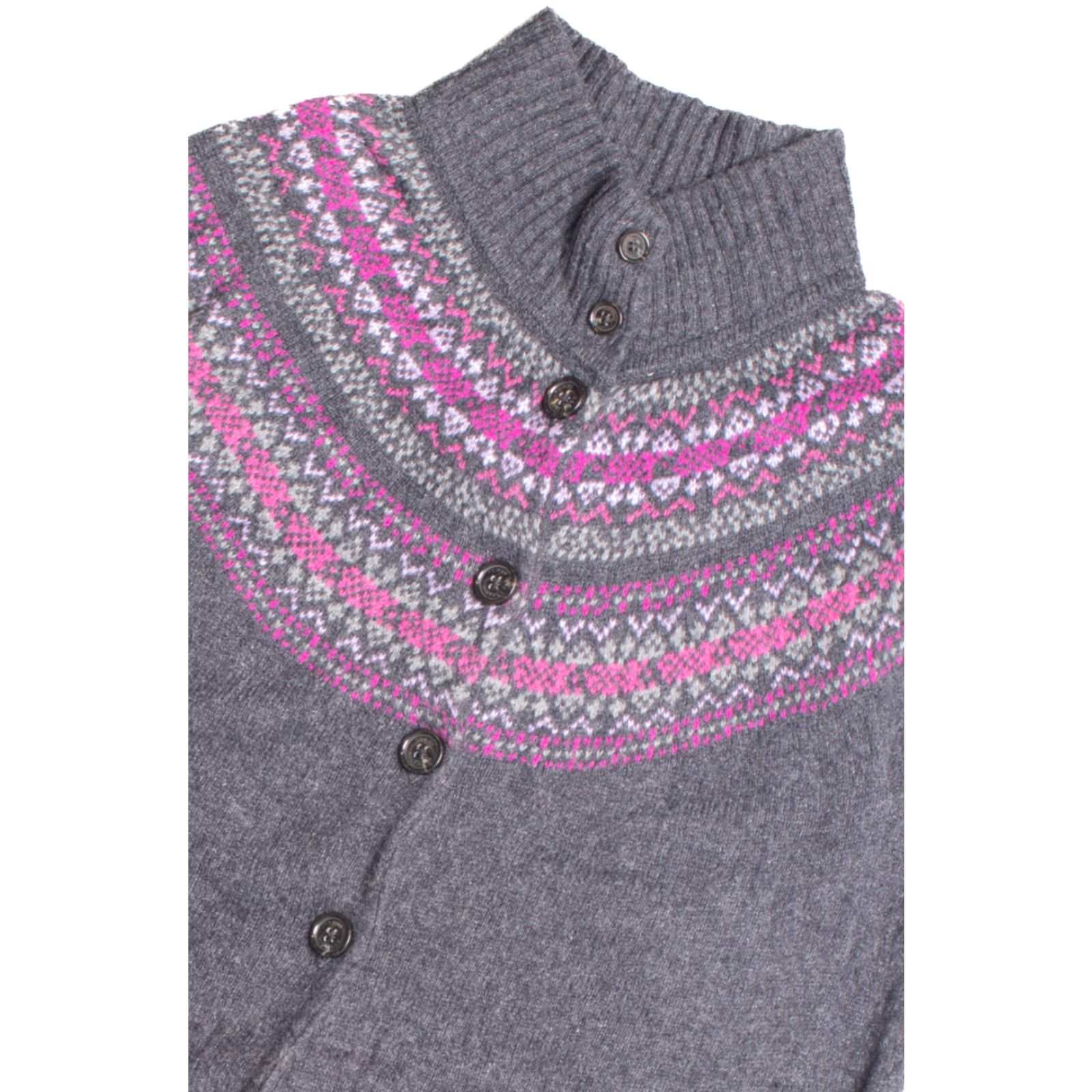 Tommy Hilfiger VINTAGE Tommy Hilfiger Sweater Button Up Dark Gray Medium Shirt Men M Size M / US 6-8 / IT 42-44 - 2 Thumbnail
