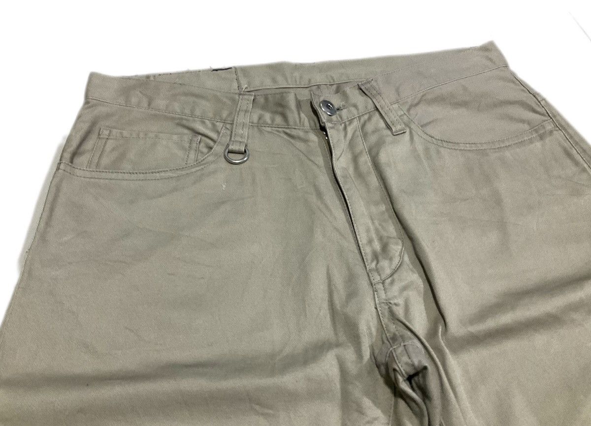 If Six Was Nine × Japanese Brand × Tornado Mart 🔥Sick Y2K Tornado Mart Khaki Skinny Pants Size US 31 - 6 Thumbnail