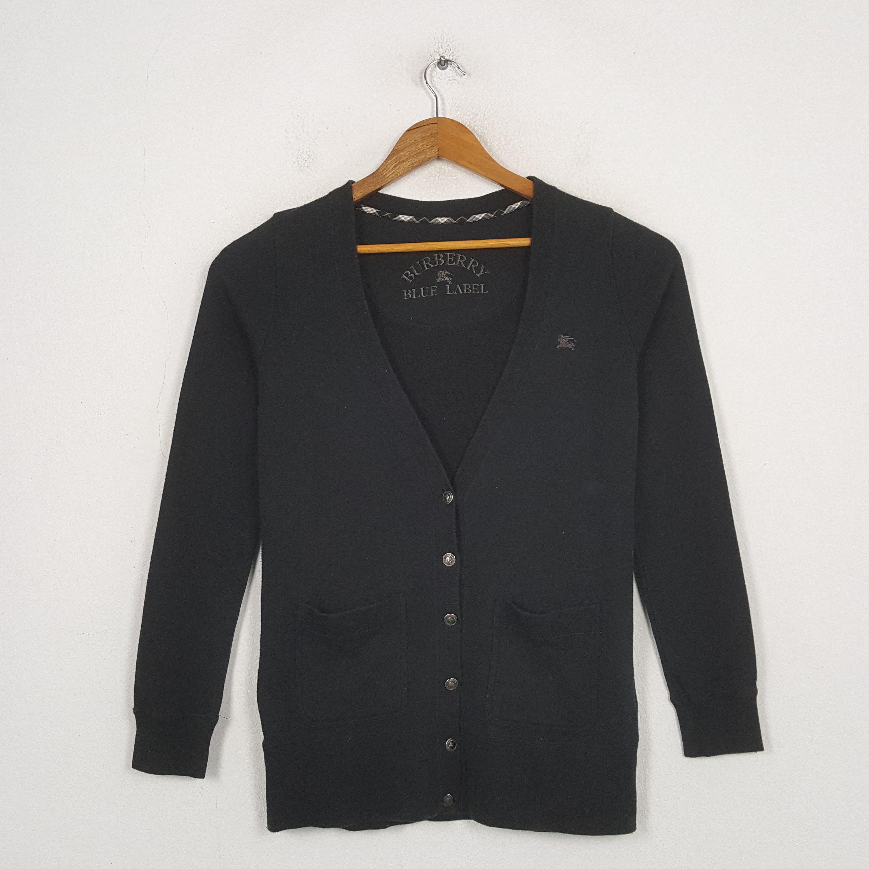 Burberry Vintage Burberry Fashion Brand Cardigan Sweatshirt C302N22 Size XS / US 0-2 / IT 36-38 - 2 Thumbnail